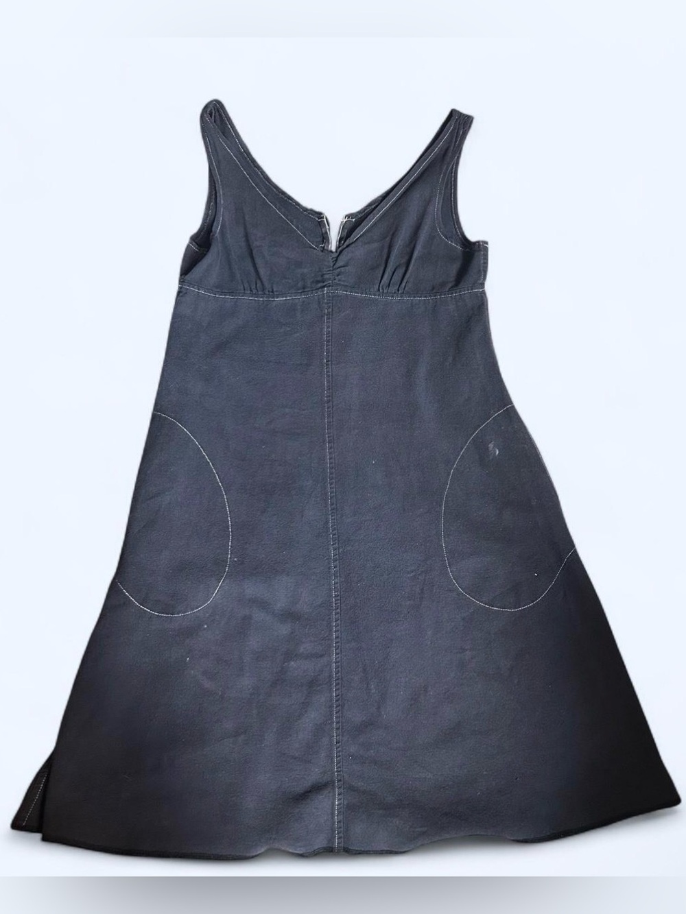 Canvas Dress with Pockets